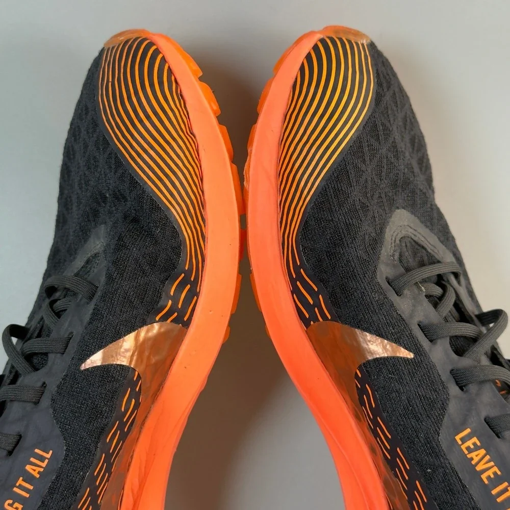 Nike Zoom Rival XC Mens 10 Cross Country Spike Running Trainer Black Orange Shoe